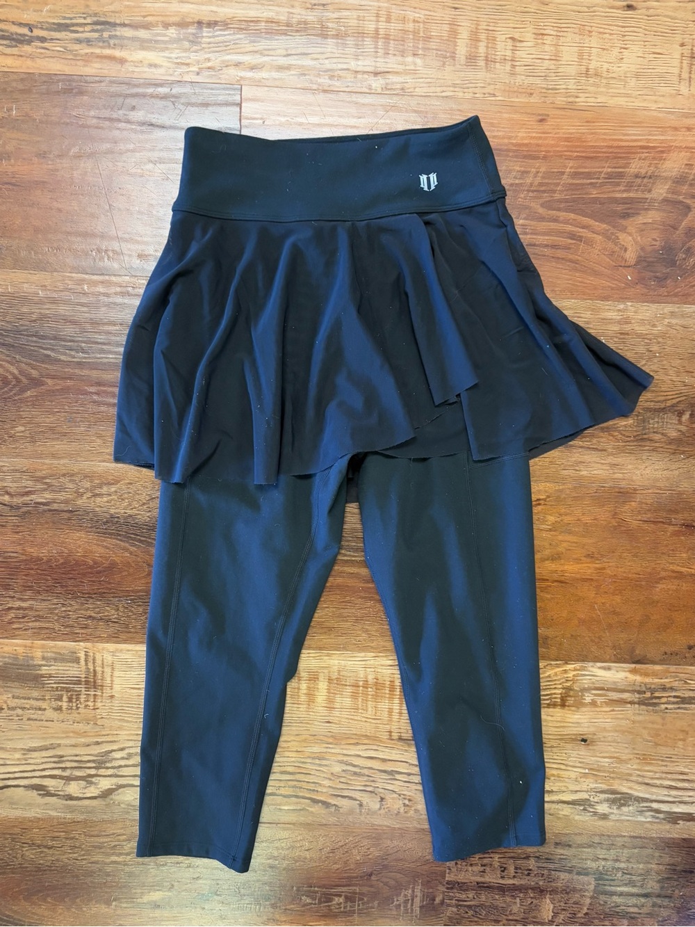 Eleven by Venus Williams Black Skirted Leggings